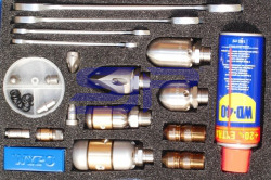 Sewer cleaning nozzle kit M22x1,5 connection
